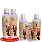 Kit Transição Capilar Desprogressiva 1L + Tonif 1L + Shp 1L + Másc 1Kg + Leave-in 1L