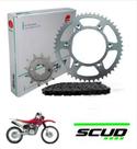 Kit Transmissão Crf 230 Com retentor Aço1045 Scud
