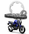 Kit Transmissão Darom Fz15 2023 2024 Aço Prateado Kit Transmissão Darom Fz15 2023 2024 Aço Prateado