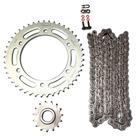KIT TRANSMISSAO para FAZER 250 05/17 CORRENTE 428H132L COM O