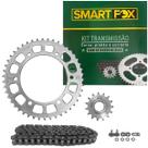 Kit Transmissão Relação Fz25 Fazer 250 2018-2024 Com Retentor Aço 1045 Cor:Cinza