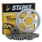Kit Transmissão Relação Moto Titan 150/160 Fan S/ Retentor
