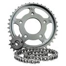 Kit Transmissão Relação Scud Cb 300 Aço 1045