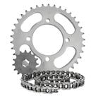 Kit Transmissão Relação Scud Crypton Aço 1045
