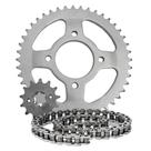 Kit Transmissão Relação Scud Dafra Speed 150 Aço 1045
