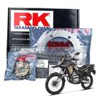 Kit transmissão xre300 com retentor RK - RK Kit transmissão xre300 com retentor RK - RK