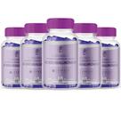 Kit Tratamento 5 Frasco Ácido Hialurônico Antirrugas Rejuvenescedor