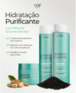 Kit Tratamento Carvão Ativado 500ml - Eaê Cosméticos - eae