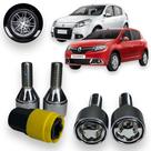 Kit Trava Parafuso / Porca Roda Antifurto 1010 Cabeça Giratória Renault Sandero