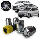 Kit Trava Porca / Parafuso Roda Antifurto 1002 Cabeça Giratória Hyundai HB20S