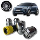 Kit Trava Porca / Parafuso Roda Antifurto Cabeça Giratória 1005 Land Rover Evoque
