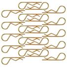 Kit Trava Tipo R 4.0 X 60 Mm Bicromatizado 20 Unidades - GL MOLAS