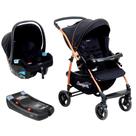 Kit Travel System Rio K Cobre Burigotto Bebê Conforto e Base Kit Travel System Rio K Cobre Burigotto Bebê Conforto e Base