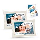 Kit Travesseiro Nasa Alto Duoflex mais Capa protetora Kit Travesseiro Nasa Alto Duoflex mais Capa protetora