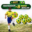 Kit Treinador de Futebol + 8 Mini Bolas Líder Copa do Mundo