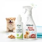 Kit Treinamento Pet Xixi Aqui 30ml + Xixi Stop 500ml