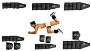 Kit Treino Funcional com 3 Pares de Caneleira 2KG, 3KG e 4KG MOB LORD FITNESS Tornozeleira TOTAL 18KG