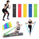 Kit Treino funcional com 5 Mini Band + Thera Band Exercícios em Casa Kit Treino funcional com 5 Mini Band + Thera Band Exercícios em Casa