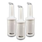 Kit Três Garrafas Store'n Pour 1 Litro Branca Weck