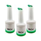 Kit Três Garrafas Store'n Pour 500ml Verde Weck