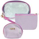Kit Três Necesseries Cisne - Roxa 5747