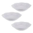 Kit Três Saladeira Florata de Melamina ø 35 x 8,5 cm WECK