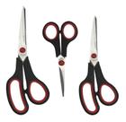 Kit Tres Tesouras Costura E Utilidades Cozinha