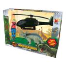 Kit Triceratops 3 Em 1 Dinossauro De Brinquedo Adventure