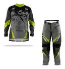Kit Trilha Cross Calça Camisa Pro Tork Insane X Rosa - Amarelo Tam. 42 - M