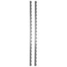 Kit Trilho 1 M Aço Inox P/ Vinil 2 Un - EXTRUFLEX