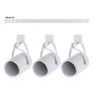 Kit trilho 1m + 3 spots PAR20 Branco Troca lâmpada