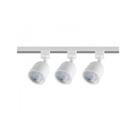 Kit Trilho Al+3 Spots Led 15w 3000k- Blumenau Ilum. Branco - Blumenau Iluminação