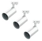 Kit Trilho Com 3 Spots Branco Eco3997 Inspire 9w Bivolt
