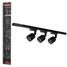 Kit Trilho Elegance Preto 3x7w 6500k Avant