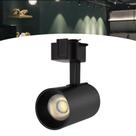 Kit Trilho Eletrificado 1m + 3 Spots Led 10w Preto Neutro 4000k Bivolt