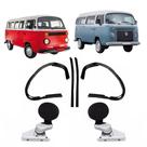 Kit Trinco Borracha Encosto Quebra Vento Kombi 1975 Até 2013