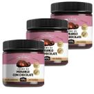 Kit Trio Creme de Morango com Chocolate Nutríssima 450g