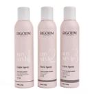 Kit trio de fixadores ultra, light e dark spray rigolim