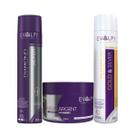 Kit trio expert matizador diamond silver - evolpy liss
