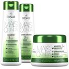 Kit Triskle Mais Q Onda Cacheados + Máscara 300g 3 Itens