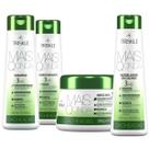 Kit Triskle Mais Q Onda Cacheados + Máscara 300g 4 Itens