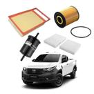 Kit Troca de Filtros Completa Palio/Gran Siena/Strada/Palio Weekend 1.6 16v 2012 a 2018 Wkl124