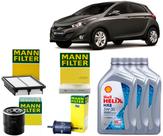 Kit Troca De Óleo 5w30 e Filtros Hyundai Hb20 e Hb20s 1.0 12v 2012 2013