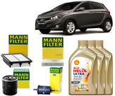 Kit Troca De Óleo 5w30 e Filtros Hyundai Hb20 e Hb20s 1.0 12v 2013 2014