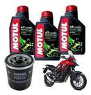 Kit troca de óleo cb500f cb 500 f 500f filtro fram 5100 10w30