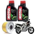 Kit troca de óleo cbx 250 twister filtro fram óleo 5100 10w30