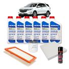 Kit Troca De Óleo Chevrolet Equinox 2.0 Turbo - Acdelco 5w30 Sintético + Higienizador