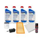 Kit Troca De Óleo Chevrolet Onix Flex 1.0 12v / Tracker 1.0 ou 1.2 12v Acima De 2020 - Higienizador