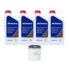 Kit Troca de Óleo Chevrolet Onix Prisma Flex Até 2017 5 Marchas - Acdelco 5w30 Semissintético
