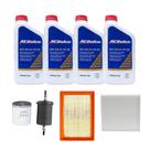 Kit Troca de Óleo Chevrolet Prisma 1.0/1.4 Onix 5 Marchas Flex Até 2016 - Acdelco 5w30 Sintético